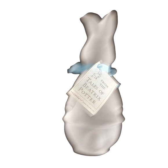 Charpente Peter Rabbit Frosted Glass Figurine Beatrix Potter 1997 - Picture 2 of 11